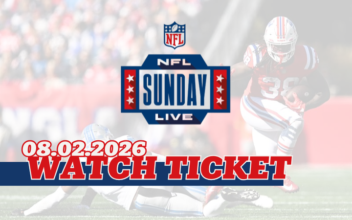 NFL Sunday Live – Super Bowl LX – Watch Ticket 🏈